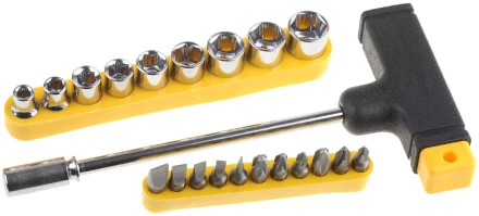 Набор: Отвертка Т-образная Maxfix с битами и торцовыми головками, 22-в-1, STAYER 2540-H20, 22 предмета 2540-H20 купить в Нижневартовске