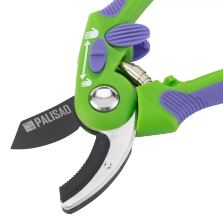 Секатор с наковальней Palisad 604868, регулировка захвата купить в Нижневартовске