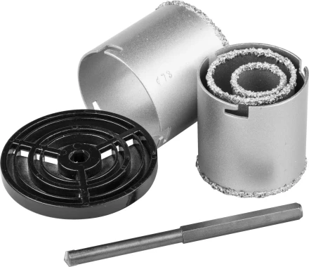 Набор KRAFTOOL: Коронки кольцевые с напылением из карбида вольфрама, 4 шт, 33-53-67-73мм 3340_z01 купить в Нижневартовске