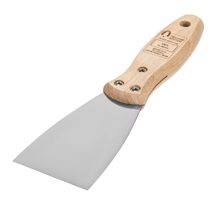 Шпательная лопатка из нержавеющей стали, 60 мм, буковая рукоятка, EFP Matrix 85613 купить в Нижневартовске