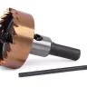 HSS-TiN коронка MESSER 30мм с центр. сверлом и толкающей пружиной для  лист. материала  до 2 мм ц/х купить в Нижневартовске