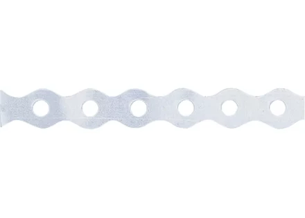 Лента перфорированная вентиляционная "волна" 0,55 мм LP VLN 1,2 см х 25 м цинк СИБРТЕХ 46552 купить в Нижневартовске