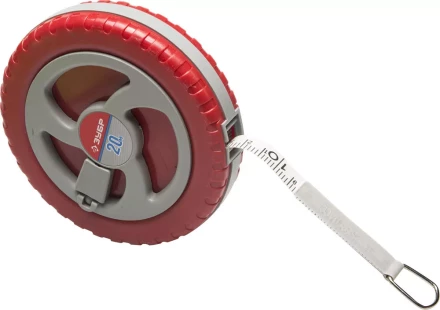 Мерная лента ЗУБР "МАСТЕР" фиберглассовая, пластмассовый корпус, 20м 34155-20_z01 купить в Нижневартовске