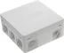 Коробка распределительная СВЕТОЗАР для наружного монтажа, макс. напряжение 400В, IP 54, 8 вводов, 125х125х50мм SV-54959 купить в Нижневартовске