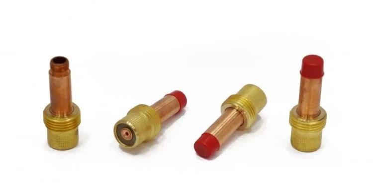 Держатель цанги с газовой линзой (GasLens) для аргонодуговой горелки TIG17-18-26 d 1.6мм купить в Нижневартовске