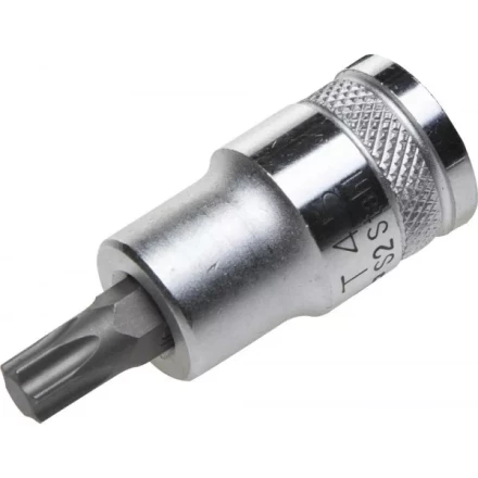 Торцовая бита-головка KRAFTOOL "INDUSTRIE QUALITAT", материал S2, TORX, сатинированная, 1/2", Т45 27905-45_z01 купить в Нижневартовске