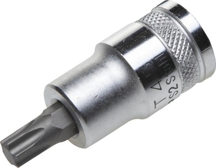 Торцовая бита-головка KRAFTOOL &quot;INDUSTRIE QUALITAT&quot;, материал S2, TORX, сатинированная, 1/2&quot;, Т45 27905-45_z01 купить в Нижневартовске