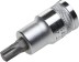 Торцовая бита-головка KRAFTOOL &quot;INDUSTRIE QUALITAT&quot;, материал S2, TORX, сатинированная, 1/2&quot;, Т45 27905-45_z01 купить в Нижневартовске
