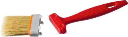 Кисть плоская ЗУБР"УНИВЕРСАЛ-СТАНДАРТ", натуральная щетина, пластмассовая ручка, 2"/50мм 01015-050 купить в Нижневартовске