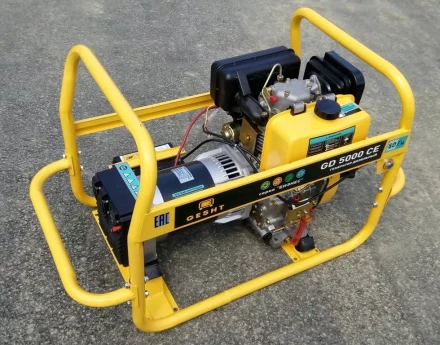 Дизельный генератор GESHT GD5000CE купить в Нижневартовске