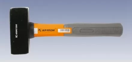 Кувалда фиберглас обрезиновая ручка 2 кг Кратон 2 15 02 003 купить в Нижневартовске