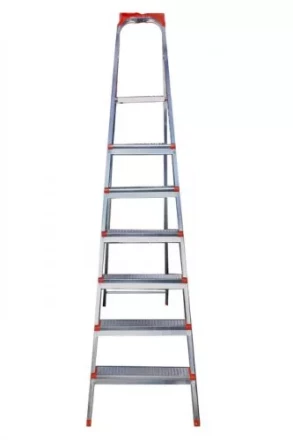 Стремянка стальная оцинков. Энкор 7 ступеней 69674 купить в Нижневартовске