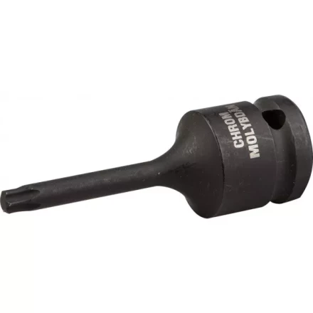 Торцовая головка KRAFTOOL &quot;INDUSTRIE QUALITAT&quot; ударная (1/2&quot;), TORX, Cr-Mo, фосфатированная, T40 27952-40_z01 купить в Нижневартовске