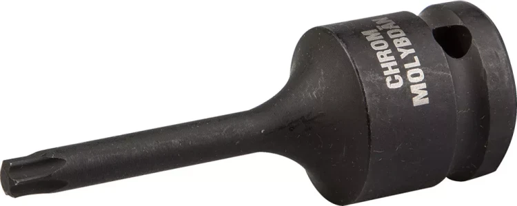 Торцовая головка KRAFTOOL "INDUSTRIE QUALITAT" ударная (1/2"), TORX, Cr-Mo, фосфатированная, T40 27952-40_z01 купить в Нижневартовске