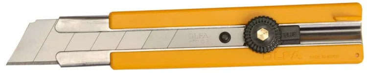 Нож OLFA с выдвижным лезвием, с резиновыми накладками, 25мм OL-H-1 купить в Нижневартовске