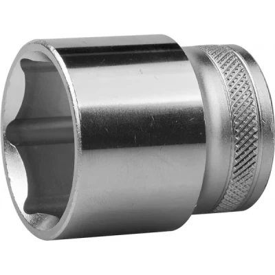 Торцовая головка KRAFTOOL "INDUSTRIE QUALITAT", Cr-V, FLANK, хромосатинированная, 1/2", 28 мм 27805-28_z01