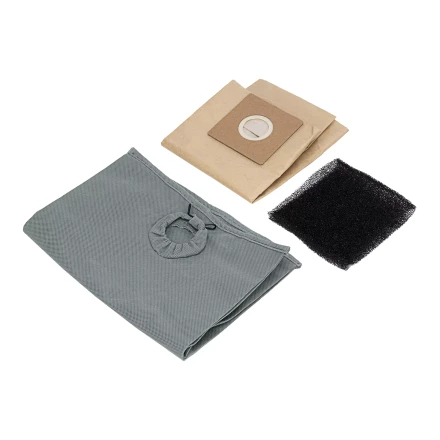 Пылесос строительный Denzel 28201 SVC15, 1200 Вт, бак 15 л, шланг 2 м купить в Нижневартовске