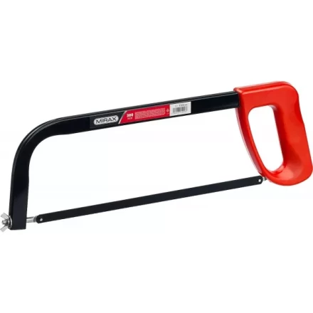 Ножовка по металлу MIRAX, пластиковая рукоятка, металлическая усиленная рамка, 300 мм 1573_z01 купить в Нижневартовске