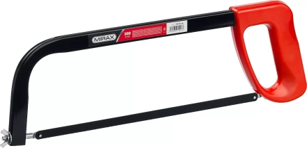 Ножовка по металлу MIRAX, пластиковая рукоятка, металлическая усиленная рамка, 300 мм 1573_z01 купить в Нижневартовске