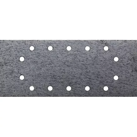 Лист шлиф. универсал. URAGAN с покрытием стеарата цинка, 14 отверстий по кругу, для ПШМ, P40, 115х280мм, 50шт 907-23104-040-50 купить в Нижневартовске