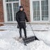 Движок для уборки снега пластиковый Сибртех, 695 х 540 х 1460 мм, стальная рукоятка, Россия 615935 купить в Нижневартовске