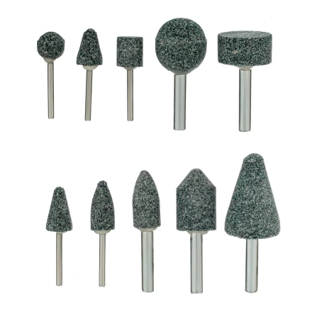 Набор шарошек для дрели (ПШМ), 10 шт Denzel 76028 купить в Нижневартовске
