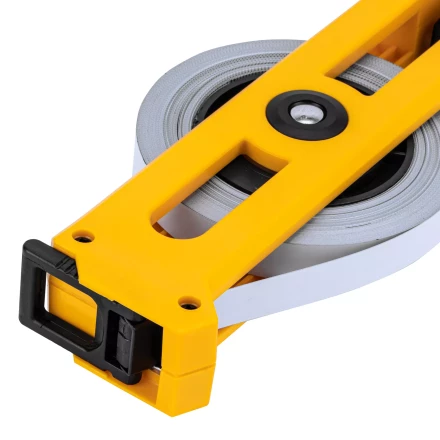 Рулетка геодезическая Denzel 20 м х 13 мм, открытый корпус, металлическая лента, 31490 купить в Нижневартовске