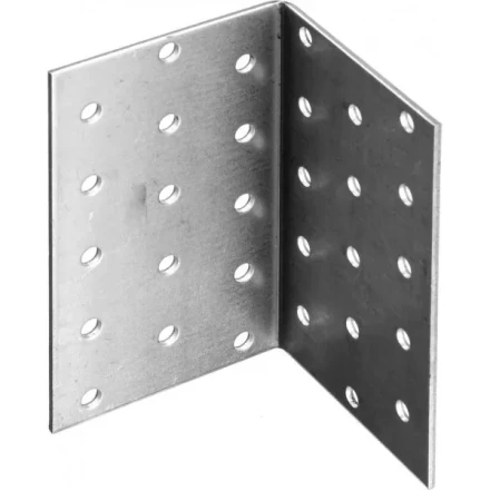 Крепежный угол ЗУБР "МАСТЕР" равносторонний, 100х60х60мм, 1шт 310206-100-060 купить в Нижневартовске