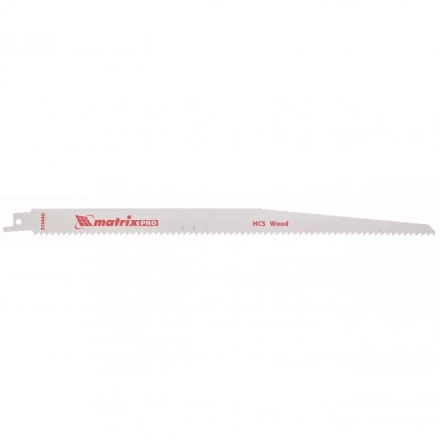 Полотна по дереву для сабельной пилы S1344D 275/4,3мм HCS 2 штуки  PRO Matrix 782011 купить в Нижневартовске