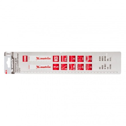 Полотна по дереву для сабельной пилы S1344D 275/4,3мм HCS 2 штуки  PRO Matrix 782011 купить в Нижневартовске