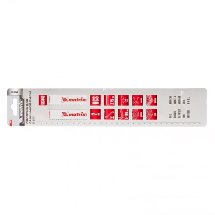 Полотна по дереву для сабельной пилы S1344D 275/4,3мм HCS 2 штуки  PRO Matrix 782011 купить в Нижневартовске