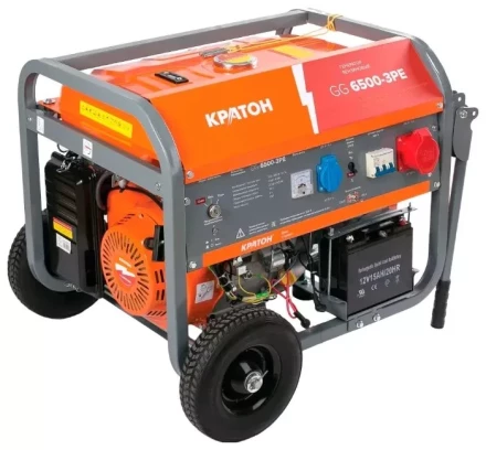 Генератор бензиновый Кратон GG-6500-3РEM 3 08 01 039 купить в Нижневартовске