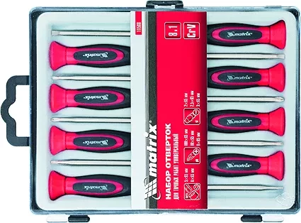 Набор отверток для точных работ универсальный, 8 шт., Crv Matrix 11588 купить в Нижневартовске