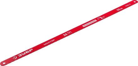 Полотно ЗУБР "МАСТЕР" по металлу 24 TPI  (шаг 1.0мм), Универсальное, 50шт 15853-24-50 купить в Нижневартовске