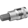 Торцовая бита-головка KRAFTOOL "INDUSTRIE QUALITAT", материал S2, HEX, сатинированная, 1/2", H12 27908-12_z01 купить в Нижневартовске