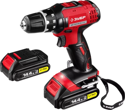 Дрель-шуруповерт 2 АКБ ДА-14.4-2-Ли КНМ2 серия МАСТЕР купить в Нижневартовске