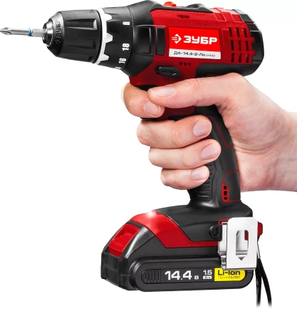 Дрель-шуруповерт 2 АКБ ДА-14.4-2-Ли КНМ2 серия МАСТЕР купить в Нижневартовске