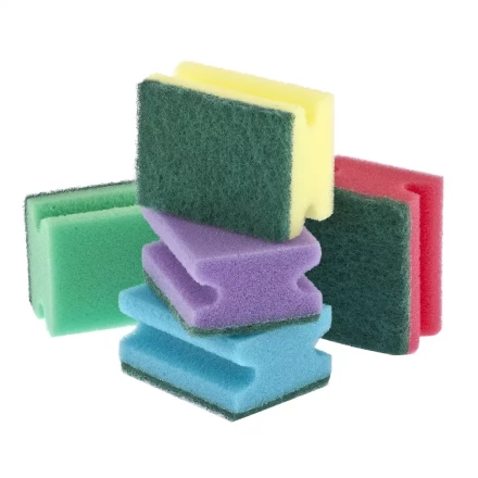 Губки для посуды профильные Comfort 85х65х43 мм 5 шт ТМ Elfe 92357 купить в Нижневартовске