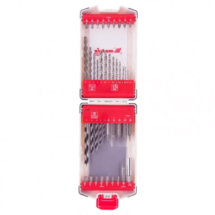 Набор сверл комбинированный сверла по металлу 1-6 мм бетону 4-8 мм дереву 3-8 мм биты 22 шт адаптер 44 предмета Pro Matrix 725644 купить в Нижневартовске