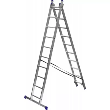 Лестница ЗУБР универсальная, двухсекционная со стабилизатором, 10 ступеней 38821-10 купить в Нижневартовске