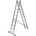 Лестница ЗУБР универсальная, двухсекционная со стабилизатором, 10 ступеней 38821-10 купить в Нижневартовске