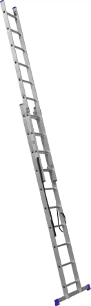 Лестница ЗУБР универсальная, двухсекционная со стабилизатором, 10 ступеней 38821-10 купить в Нижневартовске