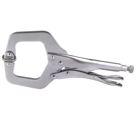 Зажим ручной увеличенный захват подвижные губки 270 мм Сибртех 18426 купить в Нижневартовске