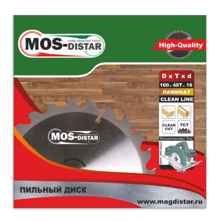 Пильный диск MOS-DISTAR (Cтандарт) ламинат PSL1604816 купить в Нижневартовске