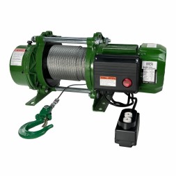 Лебедка электрическая HITCH KCD300 300кг 70м 220В (SZ086786)