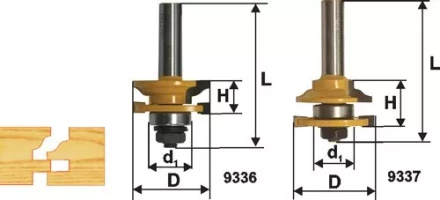 Набор фрез комб рамочных хв 12мм 9340 купить в Нижневартовске
