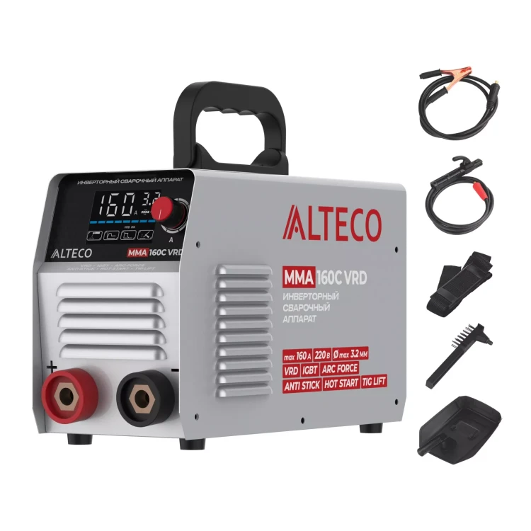 Инверторный сварочный аппарат ALTECO MMA 160C VRD 70220 купить в Нижневартовске