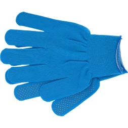Перчатки нейлон 13 класс цвет &quot;ультрамарин&quot; XL 67841