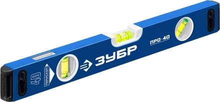 ЗУБР ПРО, 400 мм, уровень с усиленным профилем, Профессионал (34590-040) купить в Нижневартовске