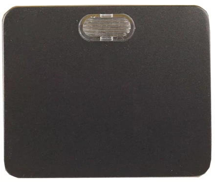 Выключатель СВЕТОЗАР "ГАММА" с подсветкой, одноклавишный, без вставки и рамки, цвет темно-серый металлик, 10A/~250B SV-54131-DM купить в Нижневартовске